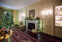 2022 Vermeil Room Holiday Decorations, Biden Administration