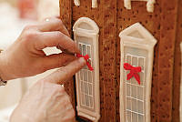 Preparation of the "Red and White" Gingerbread House