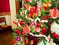 Details of 2023 Red Room Holiday Decorations, Biden Administration