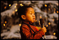 Emmanuel Lewis Performs at Diplomatic Children's Party, 1985