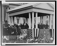 President William McKinley Delivering His Inaugural Address